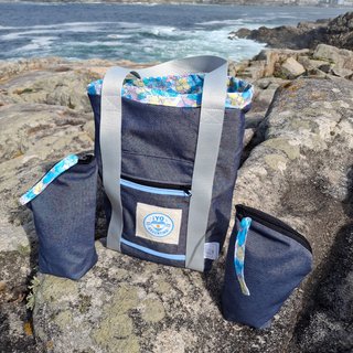 Bolso matero con bolsitos multiusos