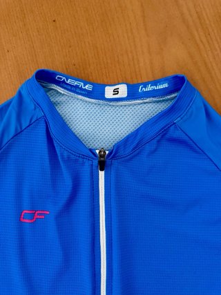 Maillot de Ciclismo Azul Talla S