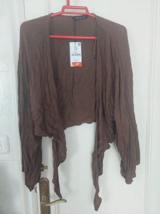 Blusa Stradivarius Marrón Talla S