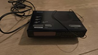 Radiosveglia vintage Nokia nera funzionante