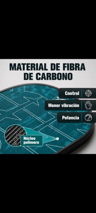 Set Pickleball 2 palas, 4 pelotas y funda.