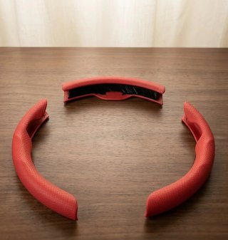 Funda de Volante Deportiva 3 Piezas Roja