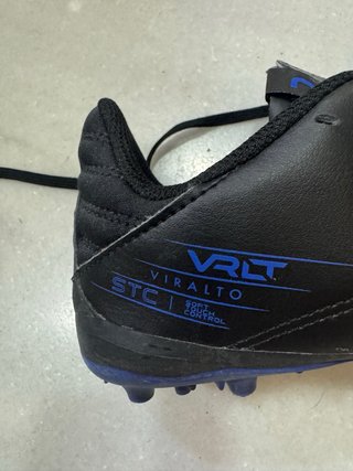 Botas de fútbol niño piel Kipsta Talla 36