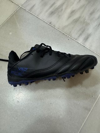 Botas de fútbol niño piel Kipsta Talla 36