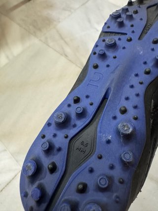 Botas de fútbol niño piel Kipsta Talla 36