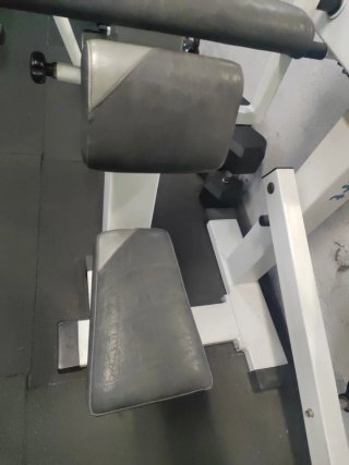 Máquina de Bíceps Gervasport con Discos