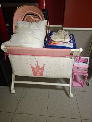 Cuna Infantil con Estampado