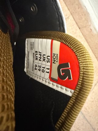 Botas de Snowboard Burton Ion talla 44