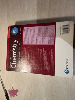 Pearson Chemistry for the IB Diploma Higher Level