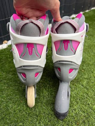 Patines en línea Oxelo (talla 35-38) y proteccione