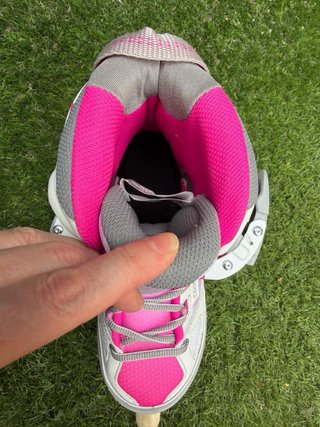 Patines en línea Oxelo (talla 35-38) y proteccione