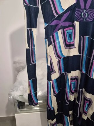Vestido Estampado Geométrico