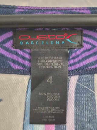 Vestido Estampado Geométrico