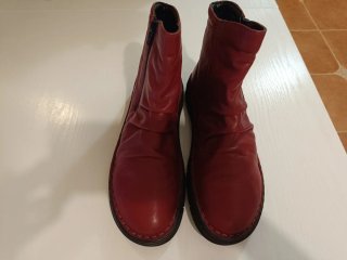 Botines Walk&Fly Rojos Talla 39