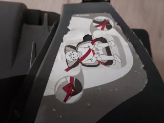 Silla de Coche para Niños Negra