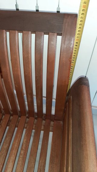 2 Sillones de Teca Marrones