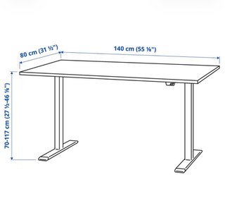 Mesa Escritorio Elevable Eléctrica Rodulf