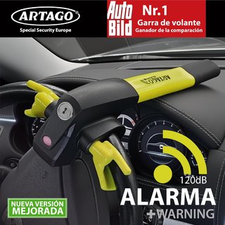 Antirrobo Volante ARTAGO 2en1 Alarma 120dB