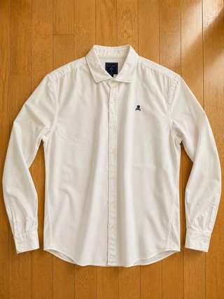 Camisa Scalpers Talla L Blanca