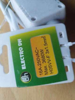 Nueva a estrenar! Regleta Eléctrica 6 salidas
