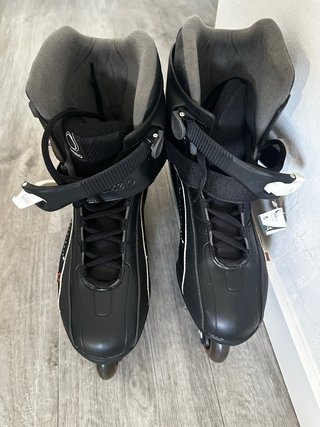 Patines en línea Oxelo negros talla 45,5
