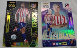Cromos Liga Panini 2025-26 Griezmann y Barrios