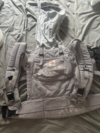 Portabebés Ergobaby Gris Estrellas