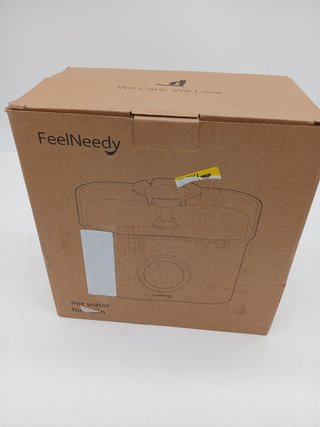 2.8L Fuente para Gatos Acero Inoxidable con 2 Filtros, FEELNEEDY Bebedero Gatos Ultra Silencioso, Fi