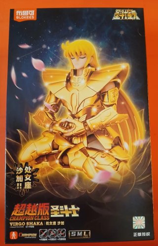 Blokees Saint Seiya Virgo Shaka Champion Class