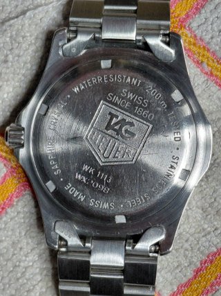 ÚNICO TAG Heuer  Profesional 200m TRITIUM EL MITO.