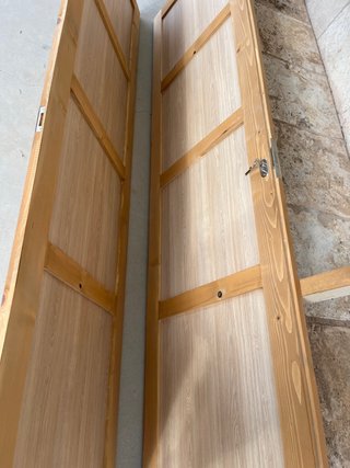 Puertas de madera 258cms x 70cms