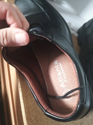 Zapatos de vestir negros para hombre