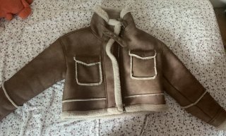 Cazadora Bershka efecto ante forrada