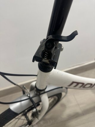 Bicicleta Plegable Moma Blanca , casco gratis