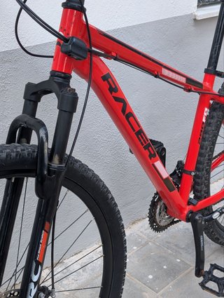 Bicicleta de Montaña Racer 29 Roja