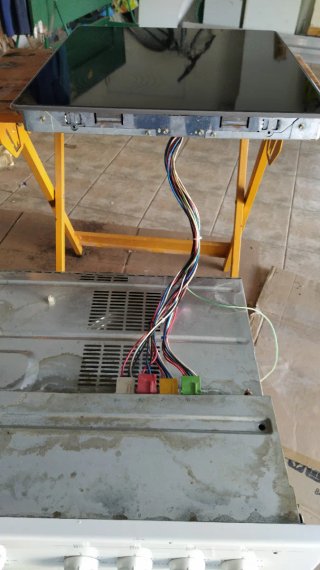 Vitrocerámica y Horno Blanco