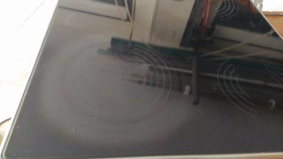 Vitrocerámica y Horno Blanco