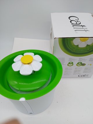 Catit 43742W Bebedero Fuente Flor 3, 3 L