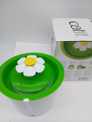 Catit 43742W Bebedero Fuente Flor 3, 3 L