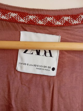 Kimono Zara Patchwork Bordado