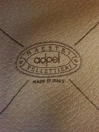 Maletín Adpel Piel Hecho a Mano Italia