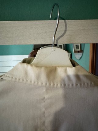 Americana corta Zara blanco roto