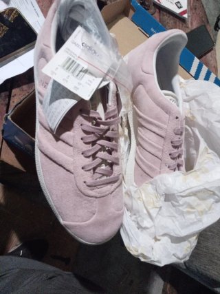 Zapatillas Adidas Gazelle Rosa Talla 43.5