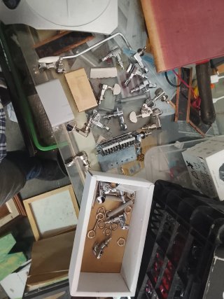 Lote repuestos guitarra eléctrica