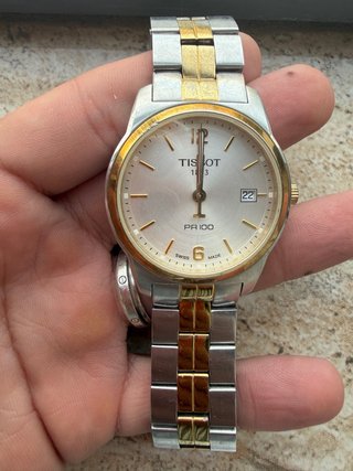 Reloj Tissot PR 100 bicolor
