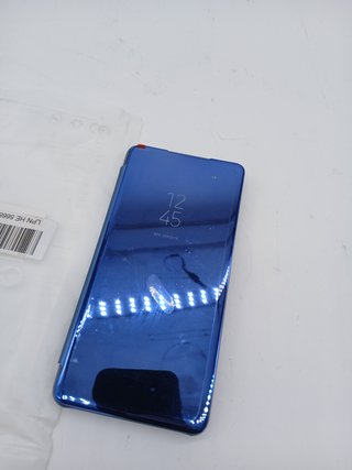 Funda para Huawei P30, funda ultra Flip Case Clear View Espejo Standing Cover protectora antigolpes