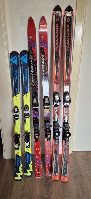 Pack 3 esquís Rossignol, Wedze, iBOOST