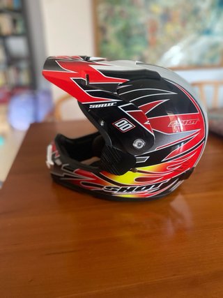 Casco Motocross Infantil SHOT SRS Sonic