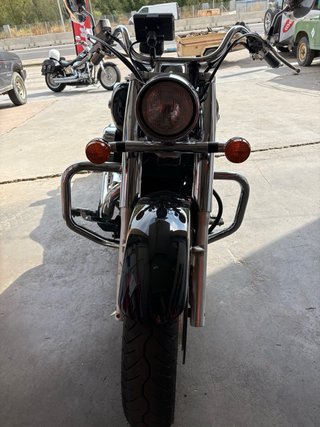 Honda Shadow 750 Negra