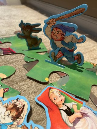 Puzzle 2D Caperucita Roja